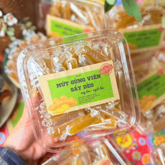 Mứt Gừng Viên Sấy Dẻo 500gr - Cay Ấm, Ngọt Dịu