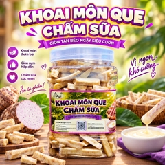 Khoai Môn Que Chấm Sữa - Giòn Tan, Béo Ngậy Càng Ăn Càng Ghiền
