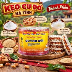 Kẹo Cu Đơ Quỳnh Hội - Đặc Sản Hà Tĩnh - Ăn Vặt Api Food
