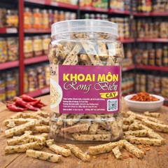 Khoai Môn Cọng Sấy Rong Biển Cay - Bùi Béo Giòn Tan Mê Ly