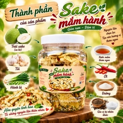 Sake Sấy Mắm Hành Giòn Ngon Khó Cưỡng 400gr
