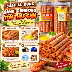 Bánh Tráng Ống Tôm Thập Cẩm