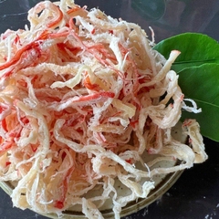 Khô Mực Xé Sợi Hấp Nước Dừa Loại Ngon