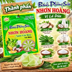 Bánh Phồng Sữa Dừa Nhơn Hoàng - Đặc Sản Miền Tây