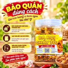 Ba Rọi Cháy Tỏi 300gr - Đậm Đà Vừa Miệng – Ăn Là Ghiền