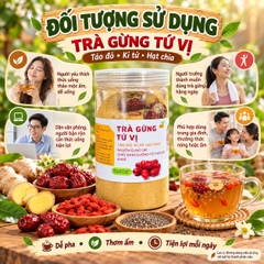 Trà Gừng Hoà Tan Tứ Vị 500gr