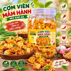 Cơm Viên Mắm Hành Mix Khô Gà 400gr