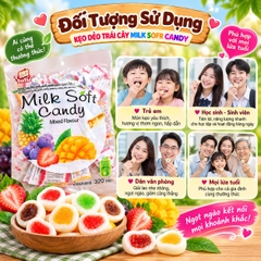 Kẹo Dẻo Trái Cây Milksotf Candy