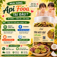 Bánh Tai Heo Nhí Cốt Dừa Mix 3 Vị 400gr