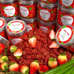 Dâu Sấy Dẻo Chuẩn Thái 🇹🇭 250gr – Chua Ngọt Hảo Hạng, Ăn Một Lần Là Ghiền