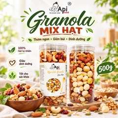 Siêu Hạt Granola Mix Hạt - Không Yến Mạch 500gr