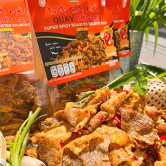 DA CÁ HỒI QUAY SIÊU CAY 220gr – Giòn Rụm Bùng Vị, Ăn Là Ghiền!