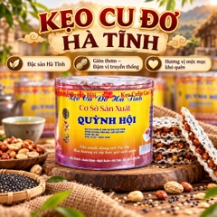 Kẹo Cu Đơ Quỳnh Hội - Đặc Sản Hà Tĩnh - Ăn Vặt Api Food