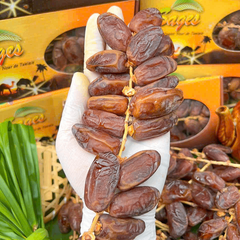 Chà Là Khô Nguyên Cành SAGES Hộp 500gr, Ngọt Thanh Từ Thiên Nhiên