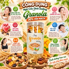 Ngũ Cốc Dinh Dưỡng Ăn Liền Granola 30% Yến Mạch