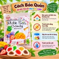 Kẹo Dẻo Trái Cây Milksotf Candy