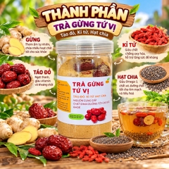 Trà Gừng Hoà Tan Tứ Vị 500gr