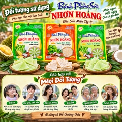 Bánh Phồng Sữa Dừa Nhơn Hoàng - Đặc Sản Miền Tây