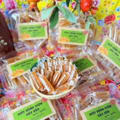 Mứt Gừng Viên Sấy Dẻo 500gr - Cay Ấm, Ngọt Dịu