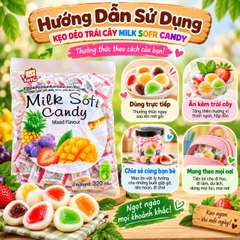 Kẹo Dẻo Trái Cây Milksotf Candy