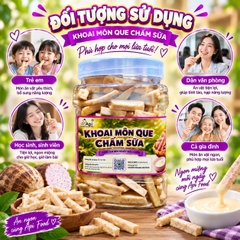 Khoai Môn Que Chấm Sữa - Giòn Tan, Béo Ngậy Càng Ăn Càng Ghiền