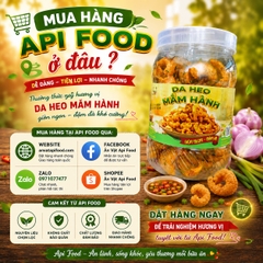 Da Heo Lắc Mắm Hành Giòn Rụm 250gr