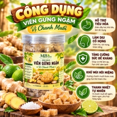 Viên Gừng Ngậm -  Vị Chanh Muối 350gr