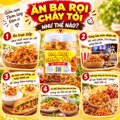 Ba Rọi Cháy Tỏi 300gr - Đậm Đà Vừa Miệng – Ăn Là Ghiền