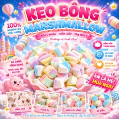 Kẹo Bông Marshmallow 280gr – Món Ăn Vặt Hot Trend Cho Mọi Lứa Tuổi