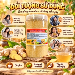 Trà Gừng Hoà Tan Nguyên Chất 500gr
