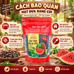 Hạt Dưa Rang Củi Hùng Ký 500gr ( Loại Đặc Biệt )