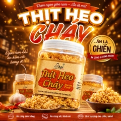 Chà Bông Heo Cháy Ngon Khó Cưỡng 300gr - Thơm Lừng, Mặn Mà, Ăn Là Ghiền