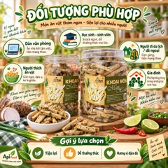 Khoai Môn Cọng Sấy Giòn Tẩm Gia Vị Mắm Hành - Bùi Béo Thơm Ngon Mê Ly