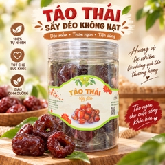 Táo Thái Sấy Không Hạt - Dẻo Mềm, Ăn Cực Cuốn