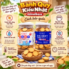 Bánh Quy Mini Kiểu Nhật Miniboss
