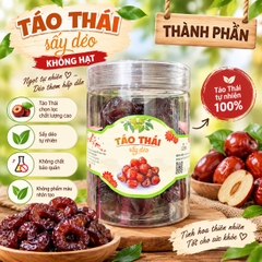 Táo Thái Sấy Không Hạt - Dẻo Mềm, Ăn Cực Cuốn