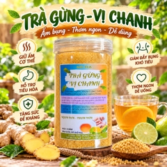 Trà Gừng Hoà Tan Vị Chanh 500gr