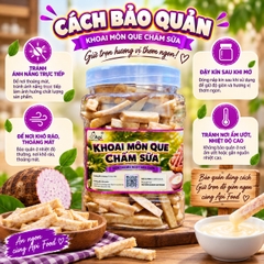 Khoai Môn Que Chấm Sữa - Giòn Tan, Béo Ngậy Càng Ăn Càng Ghiền