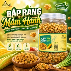 Bắp Rang Mắm Hành – Ăn Là Ghiền, Giòn Tan Từng Hạt