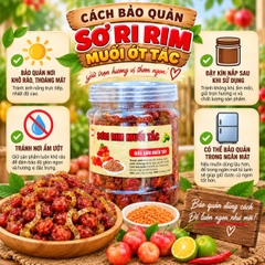 Sơ Ri Rim Muối Ớt Tắc