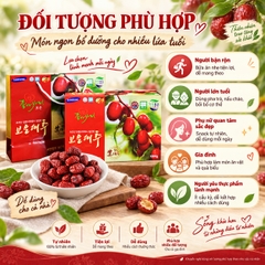 Táo Đỏ Sấy Khô Hàn Quốc 1000gr – Món Quà "Thượng Hạng" Từ Thiên Nhiên