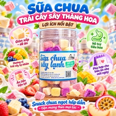 Sữa Chua Sấy Thăng Hoa Mix Vị Hoa Quả Thơm Ngon 200gr