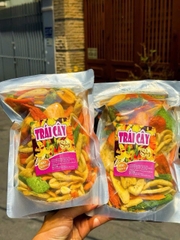 Trái Cây, Rau Củ Thập Cẩm Sấy Giòn 500gr