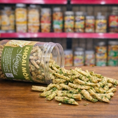 Khoai Môn Cọng Sấy Giòn Tẩm Gia Vị Mắm Hành - Bùi Béo Thơm Ngon Mê Ly