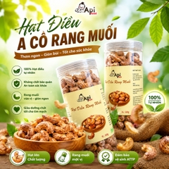 Hạt Điều A Cồ Muối Rang Củi Bình Phước - Đặc Sản Tây Nguyên