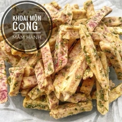 Khoai Môn Sấy Giòn Tẩm Gia Vị Mắm Hành Bùi Béo Thơm gon Mê Ly Api Food - Snack, Ăn Vặt, Thức Ăn, Food