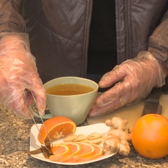 Bột Trà Gừng Cam Tươi, Ấm Nóng, Thanh Mát, Tỉnh Táo Mỗi Ngày 500gr