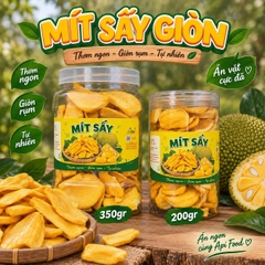 Mít Sấy Giòn Rùm Rụm, Thơm Ngon, Ăn Là Mê