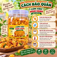 Cơm Viên Mắm Hành Mix Khô Gà 400gr