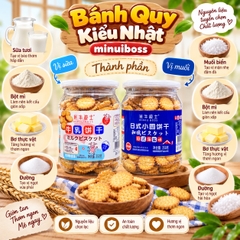 Bánh Quy Mini Kiểu Nhật Miniboss